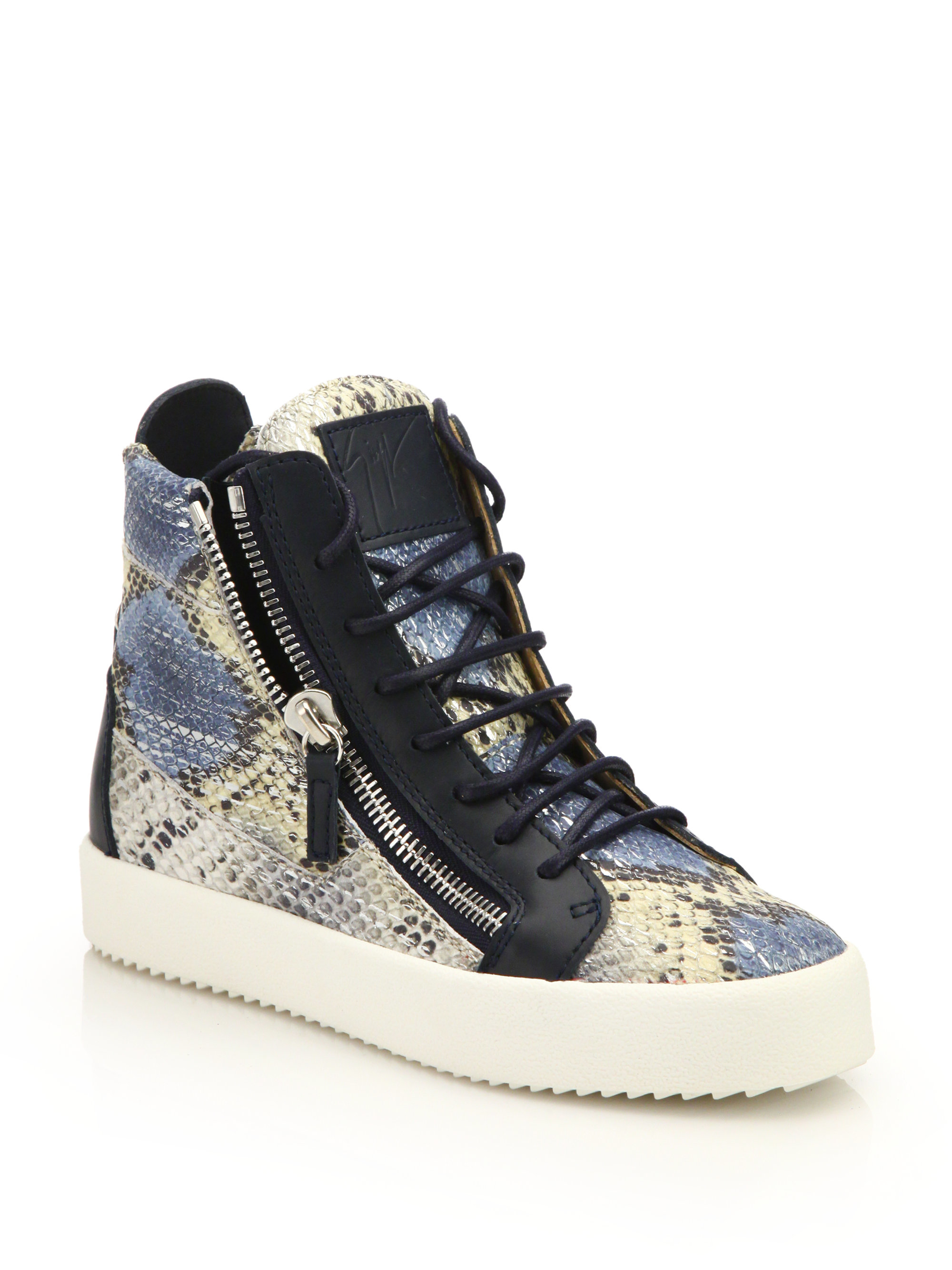 giuseppe zanotti high top sneakers