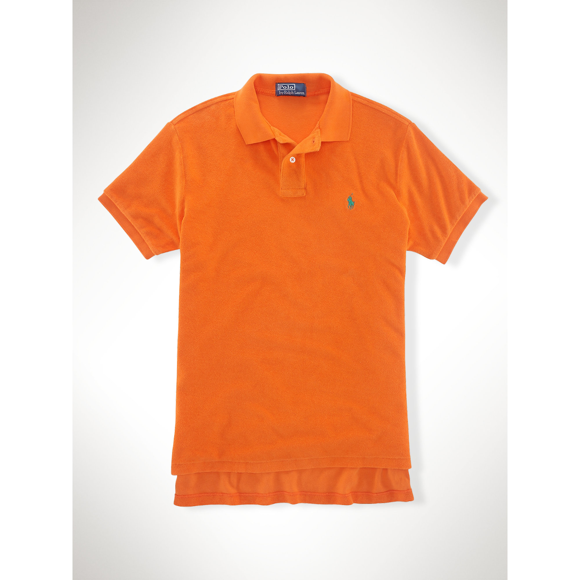 ralph lauren terry cloth polo shirt