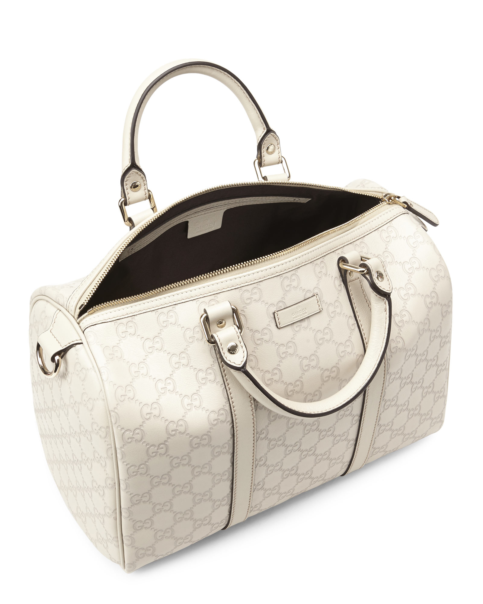Lyst Gucci Mystic White Ssima Joy Boston Bag In Gallery