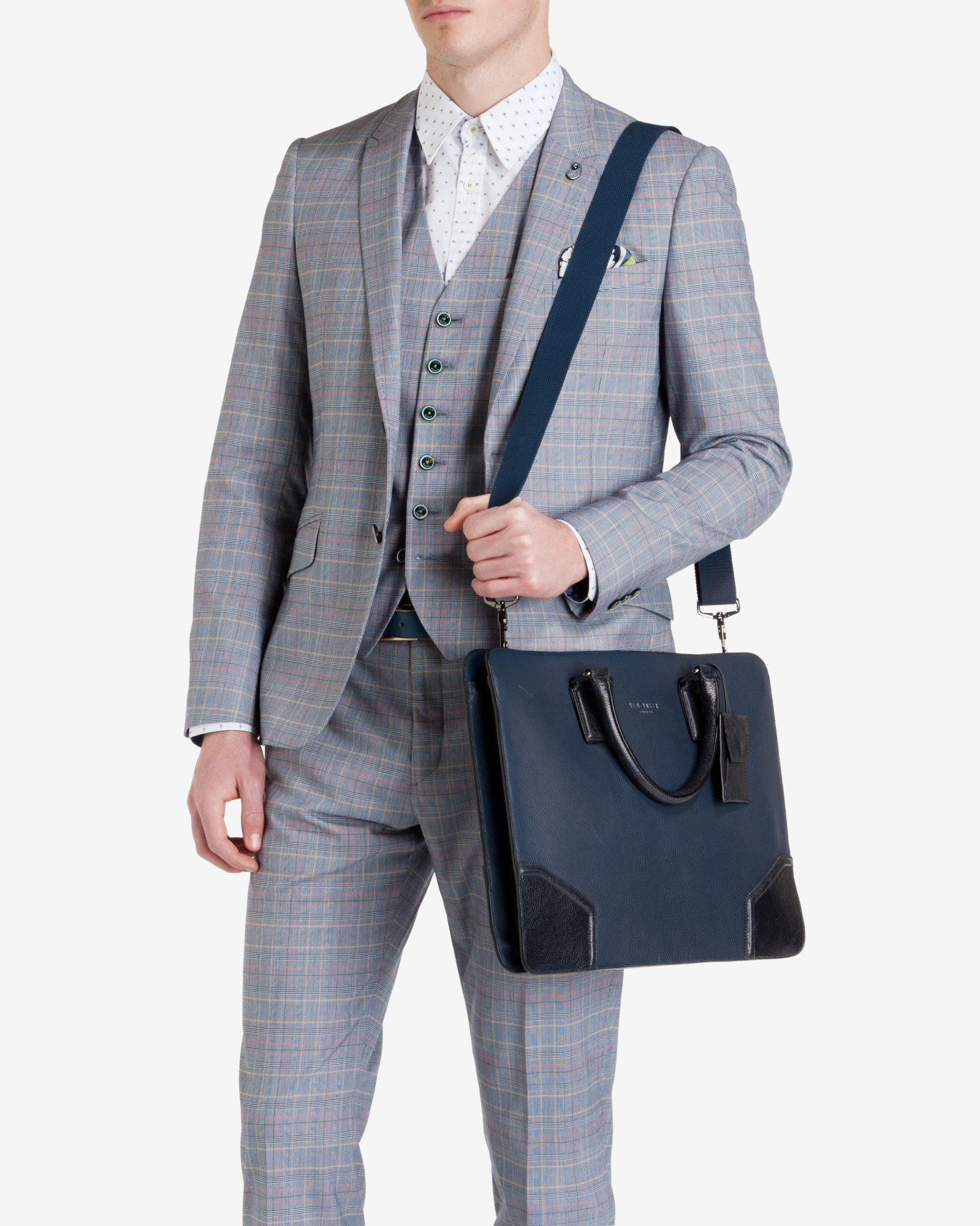 leather document bag mens