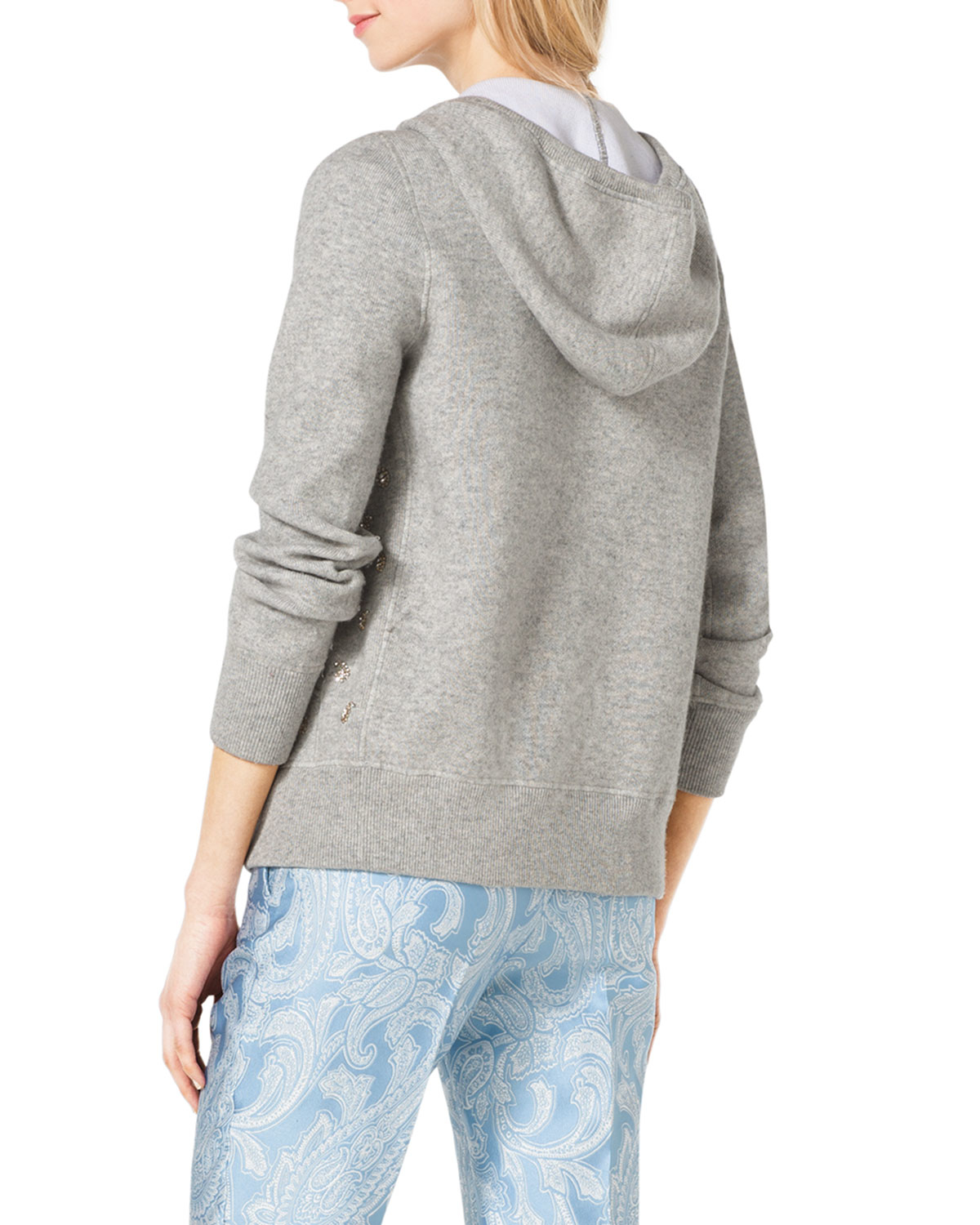 michael kors cashmere hoodie