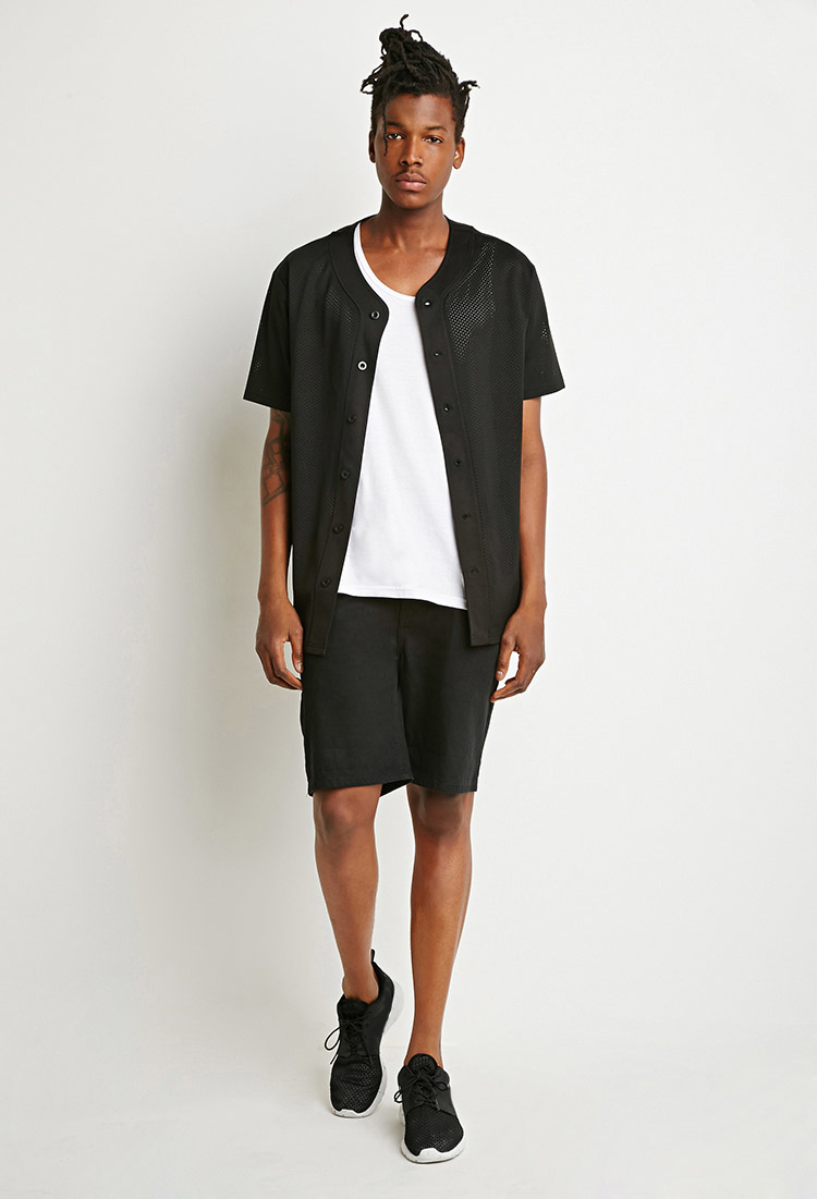 baseball jersey with shorts