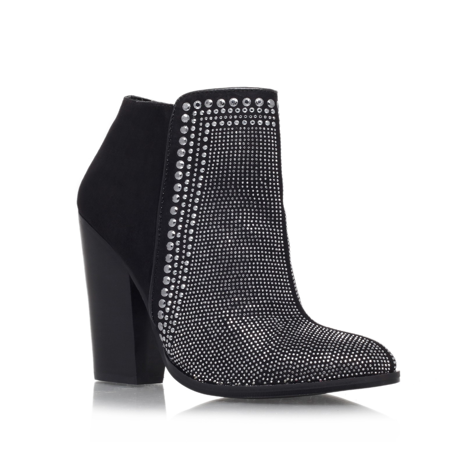 Carvela Kurt Geiger Leather Special Studded Ankle Boots in Black - Lyst