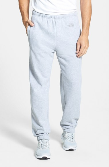 The North Face 'logo' Sweatpants in Heather Grey (Gray) for Men - Lyst