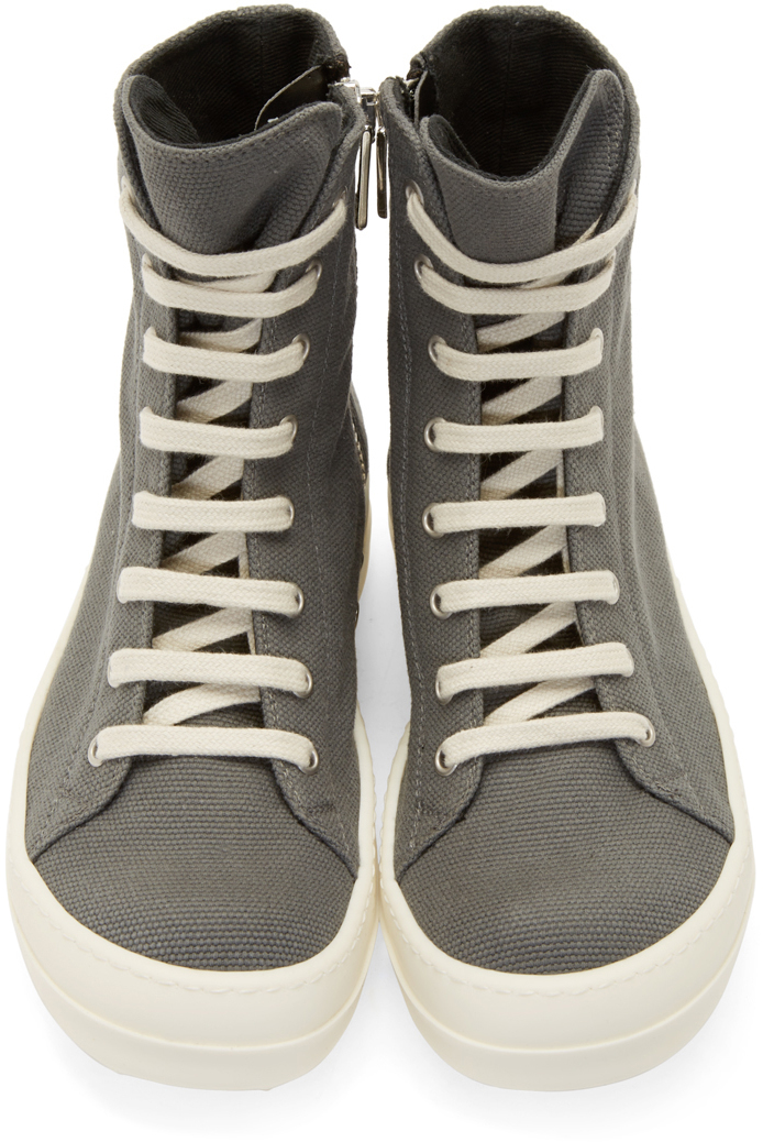 rick owen platform sneakers