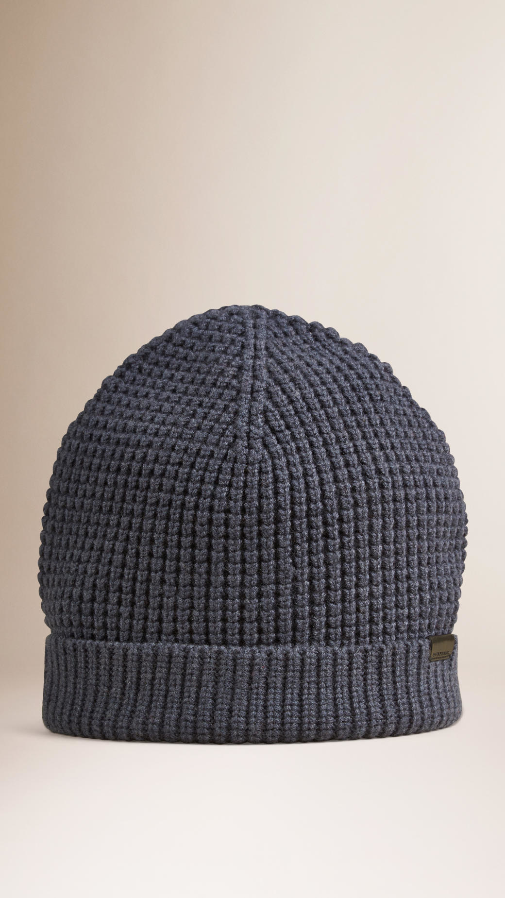 mens waffle knit beanie