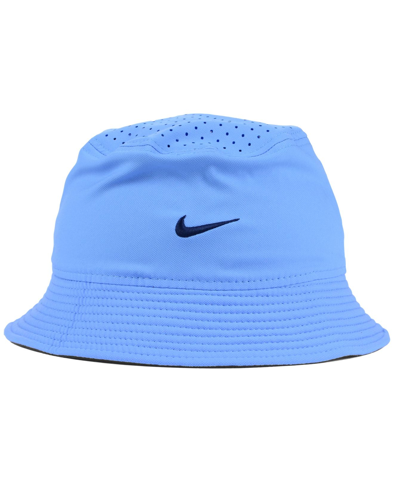Nike North Carolina Tar Heels Vapor Bucket Hat in Blue for Men