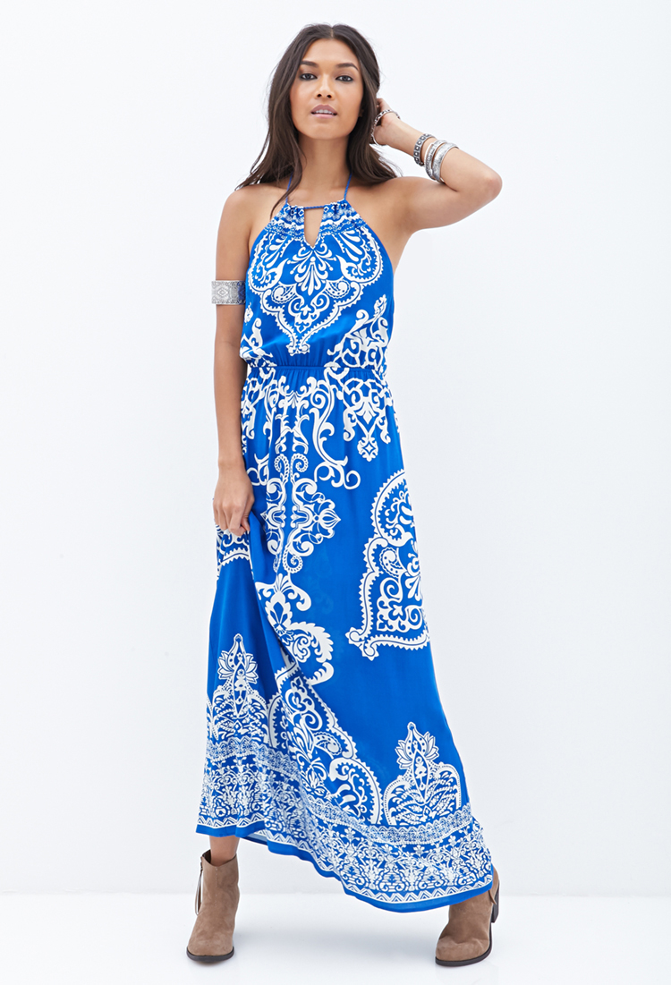 forever 21 white maxi dress