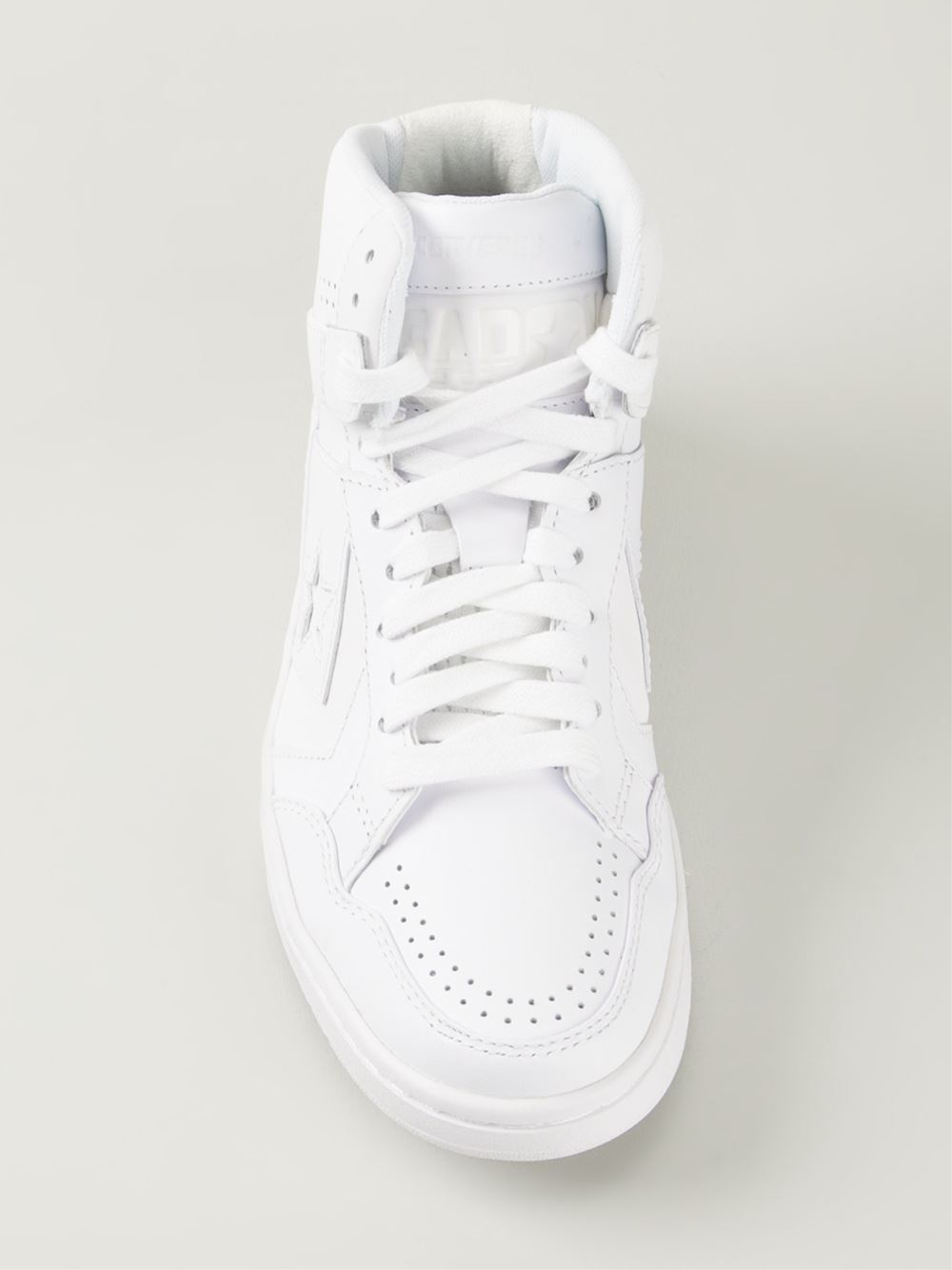 Converse 'Weapon' Hi-Top Sneakers in White for Men | Lyst