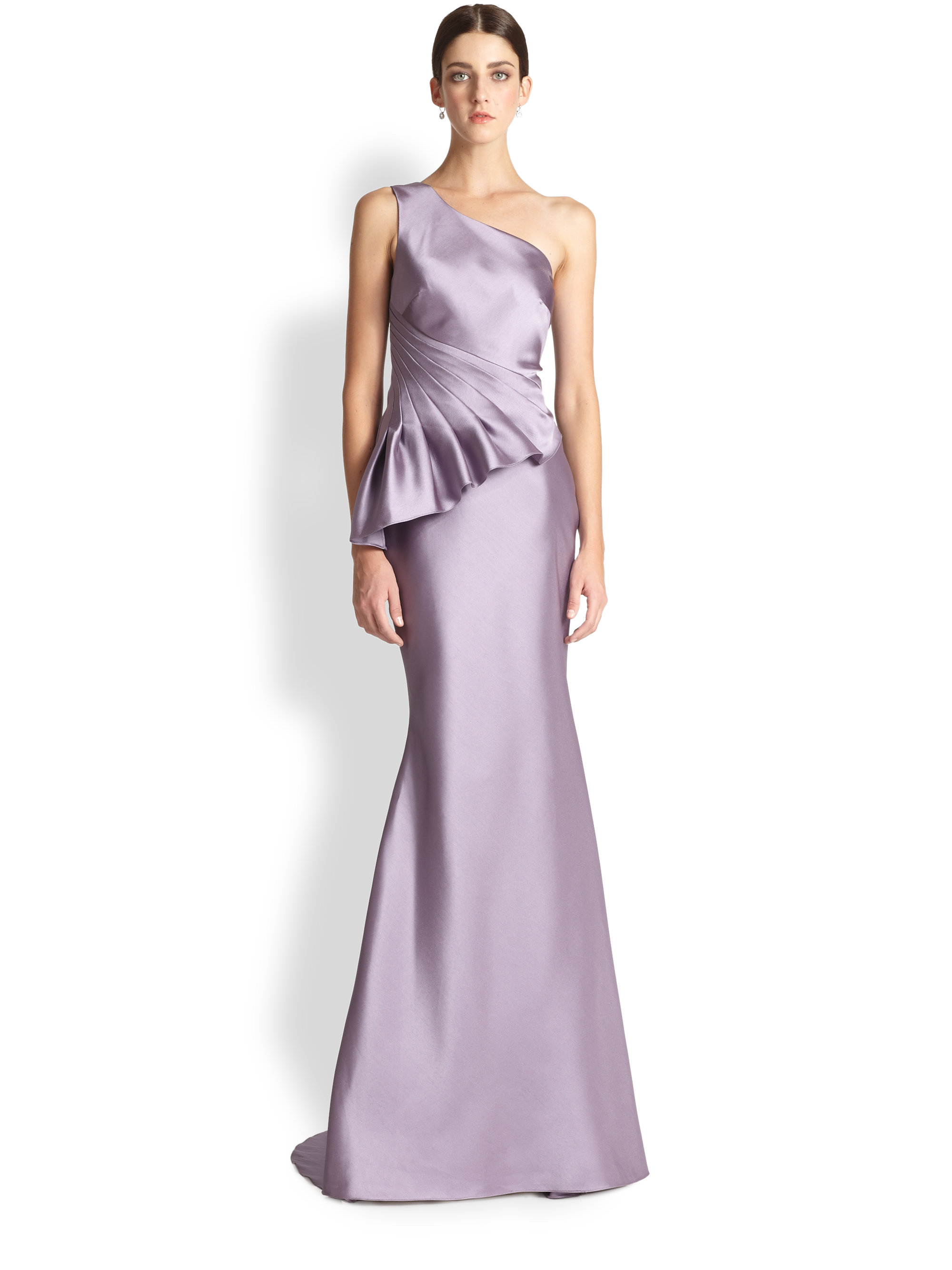 badgley mischka mikado gown