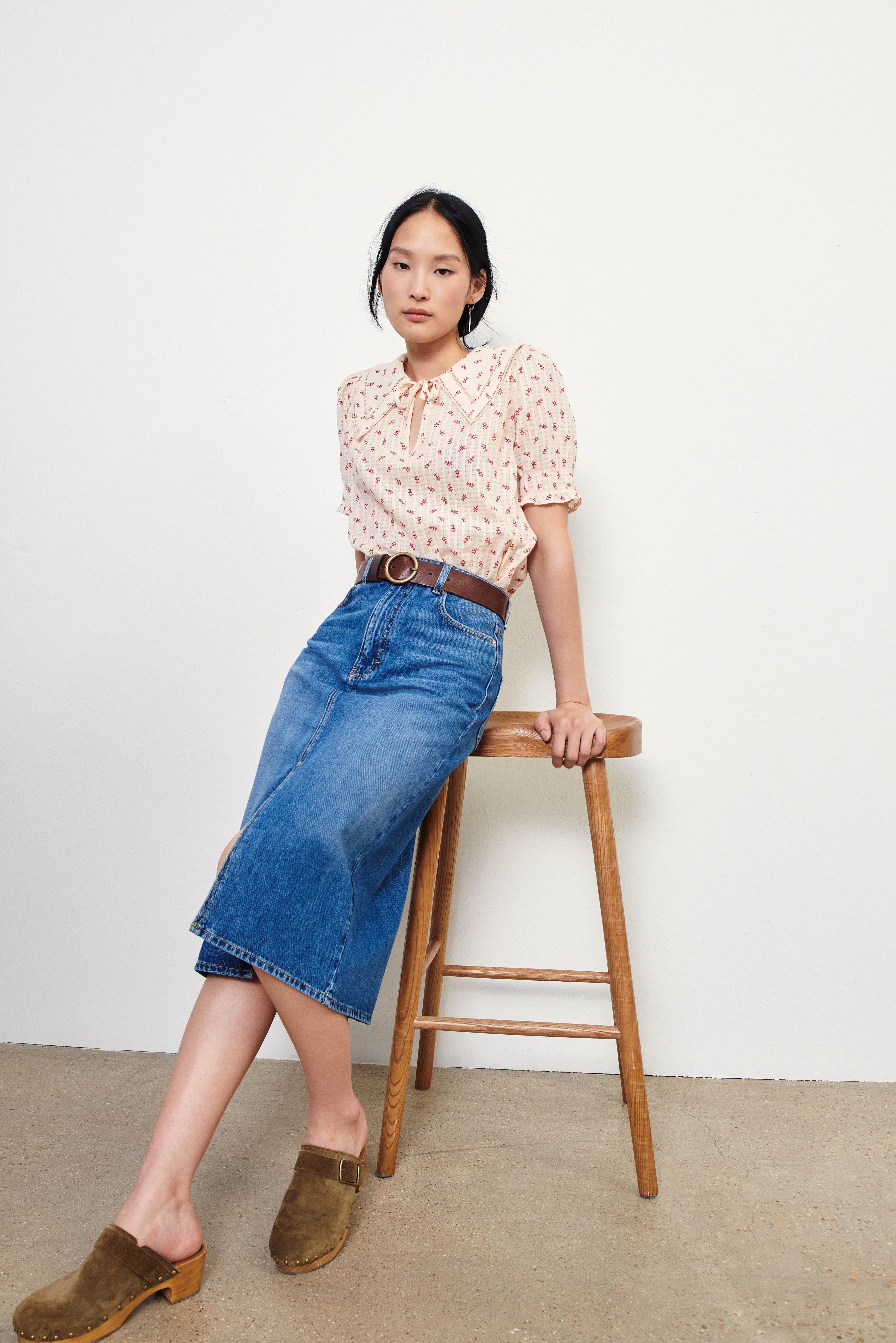 無料サンプルok Bash Denim Skirt レディース Iskisita Com Br