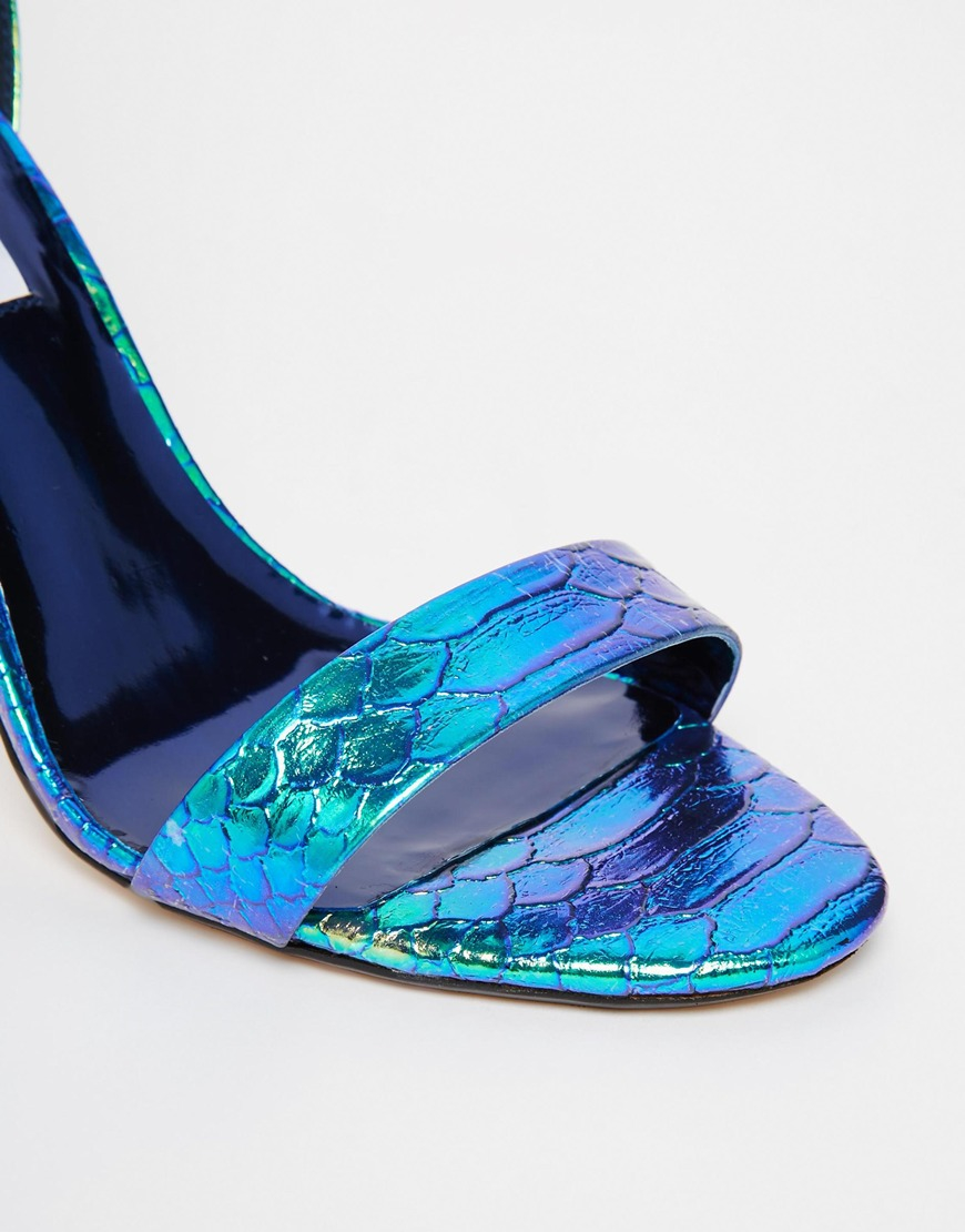 dune barely there heels