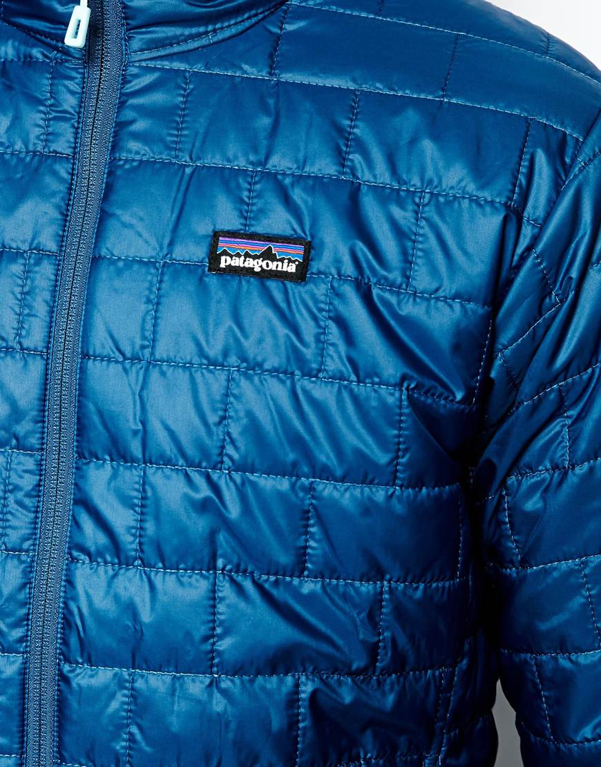 patagonia nano puff hoody big sur blue