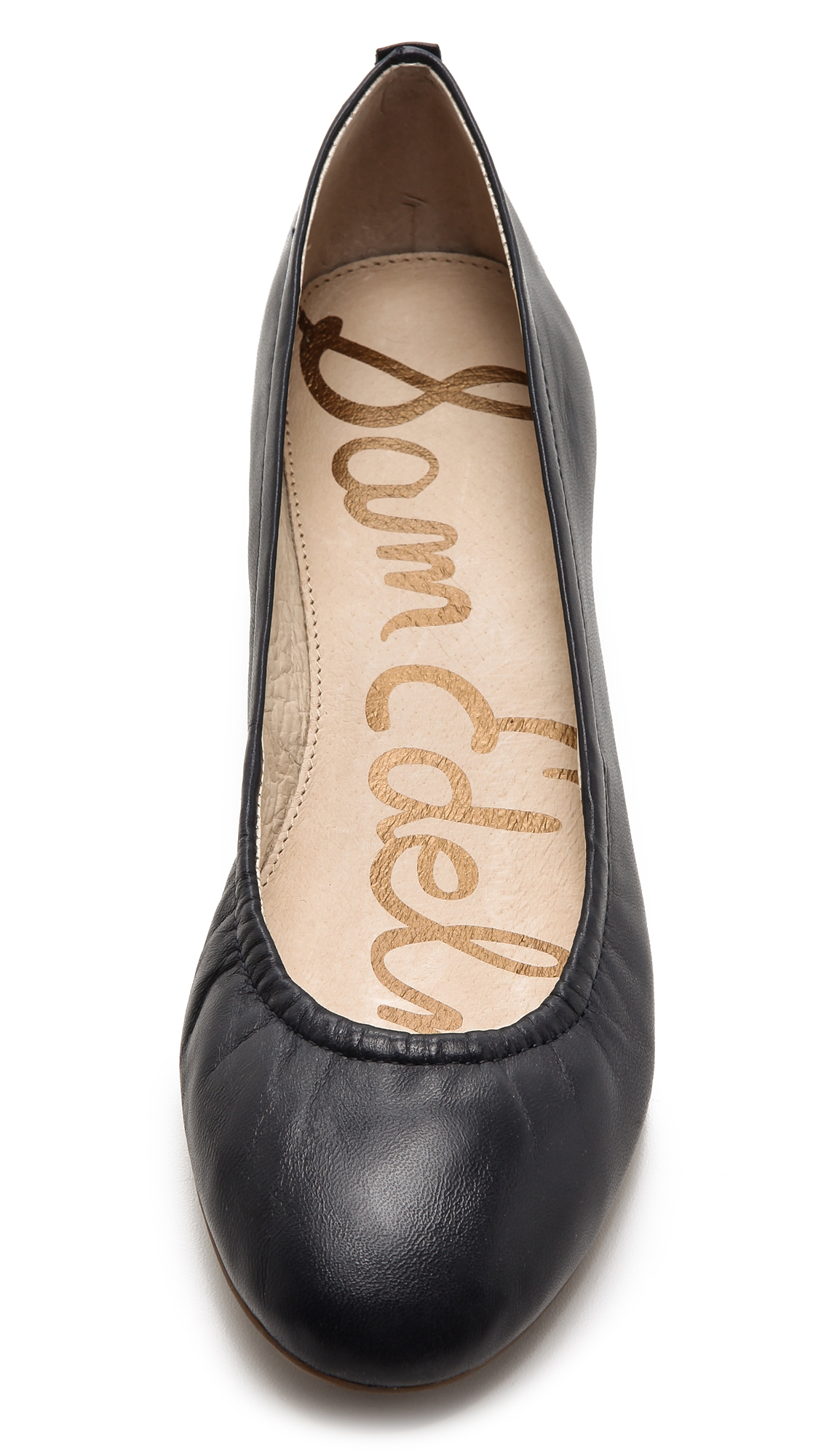 flats with hidden wedge heel