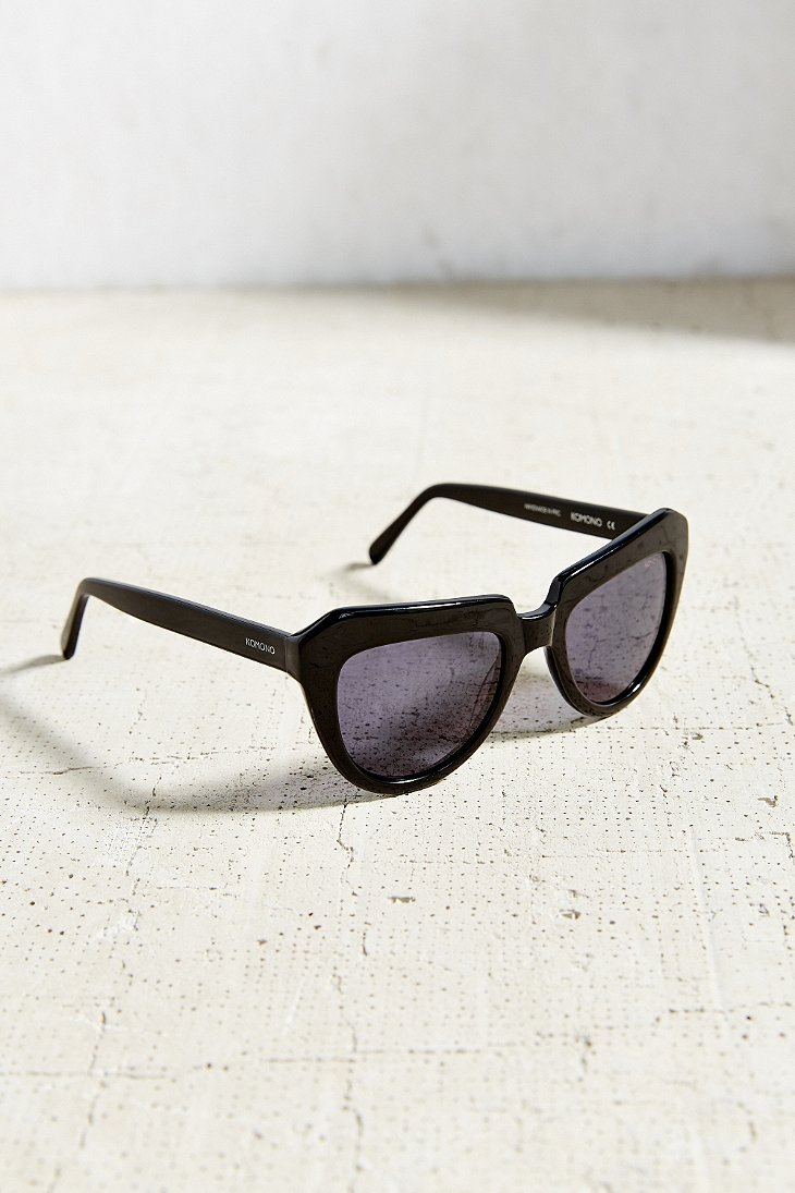 Komono Stella Sunglasses in Black - Lyst