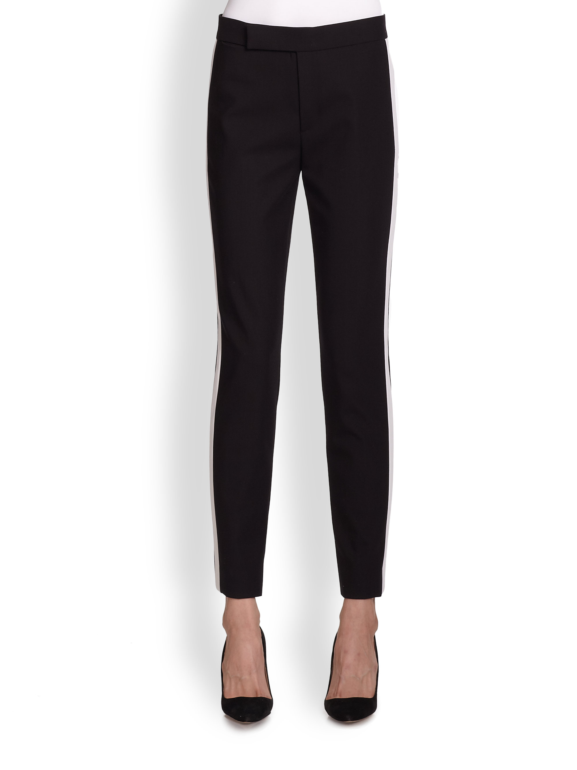 forever 21 side stripe pants