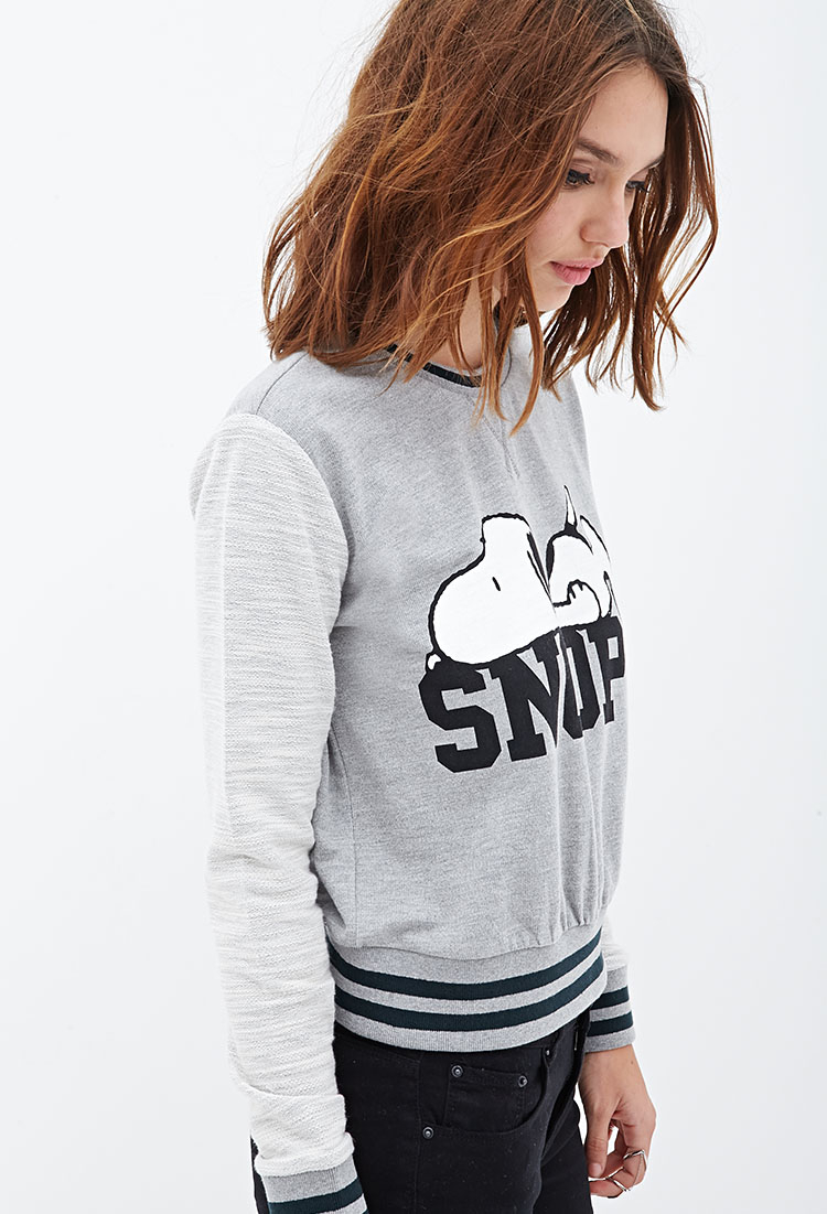 forever 21 snoopy sweatshirt