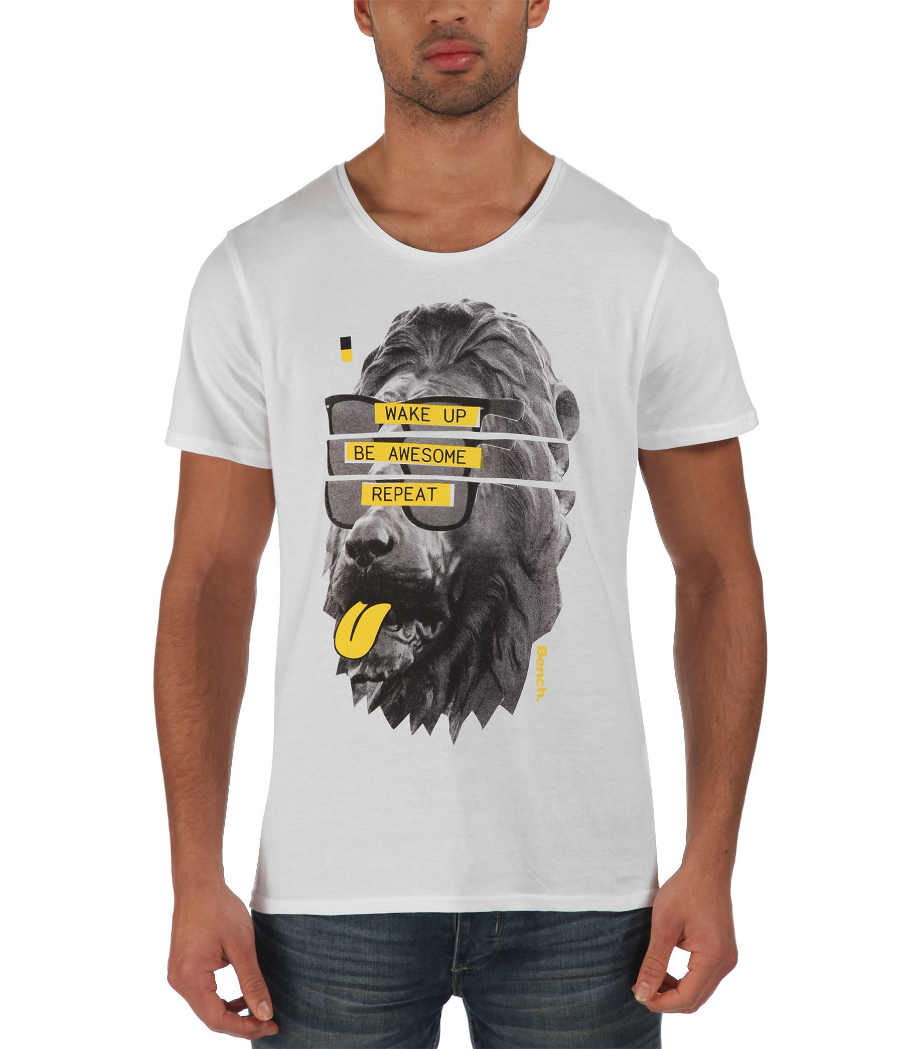 Bench Be Awesome Graphic Crew Neck