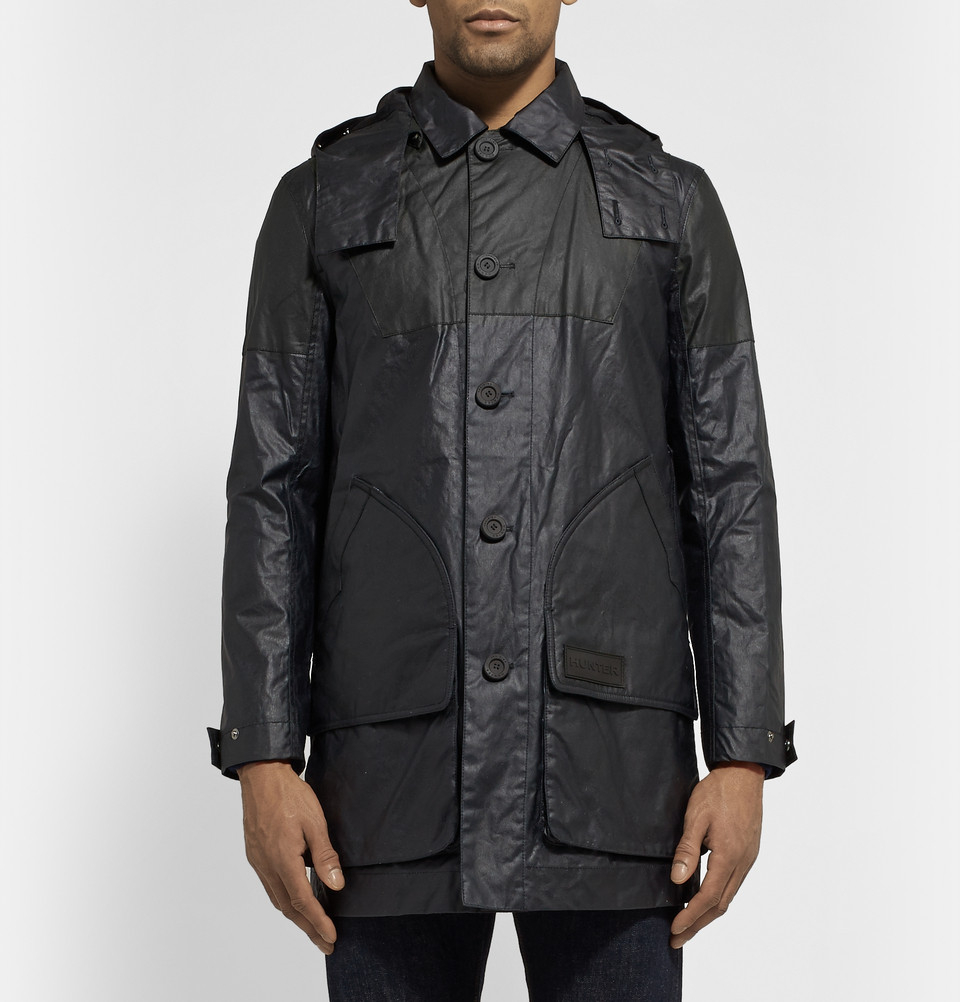 hunter wax jacket