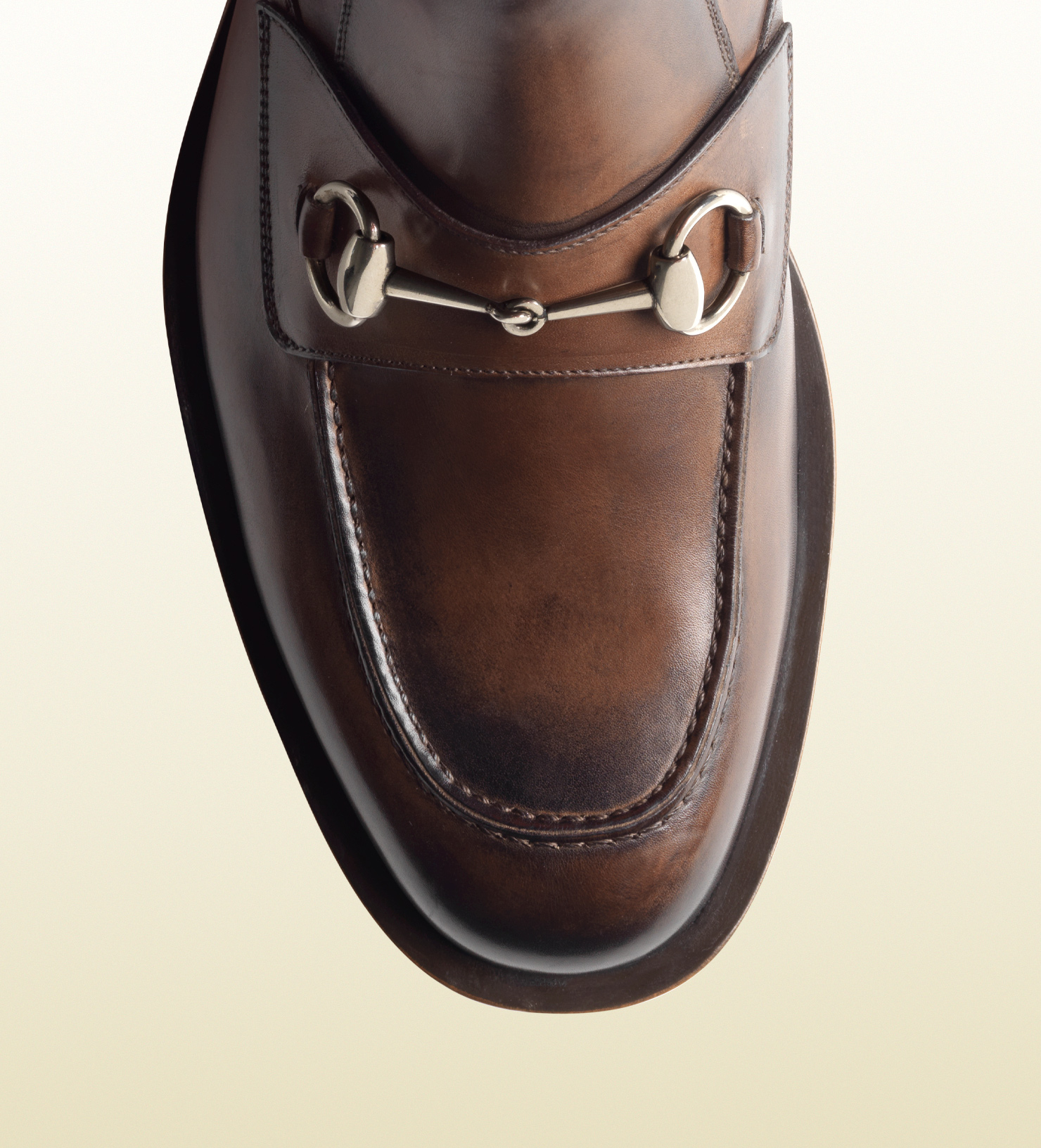 Lyst Gucci Leather Horsebit Boot in Brown for Men