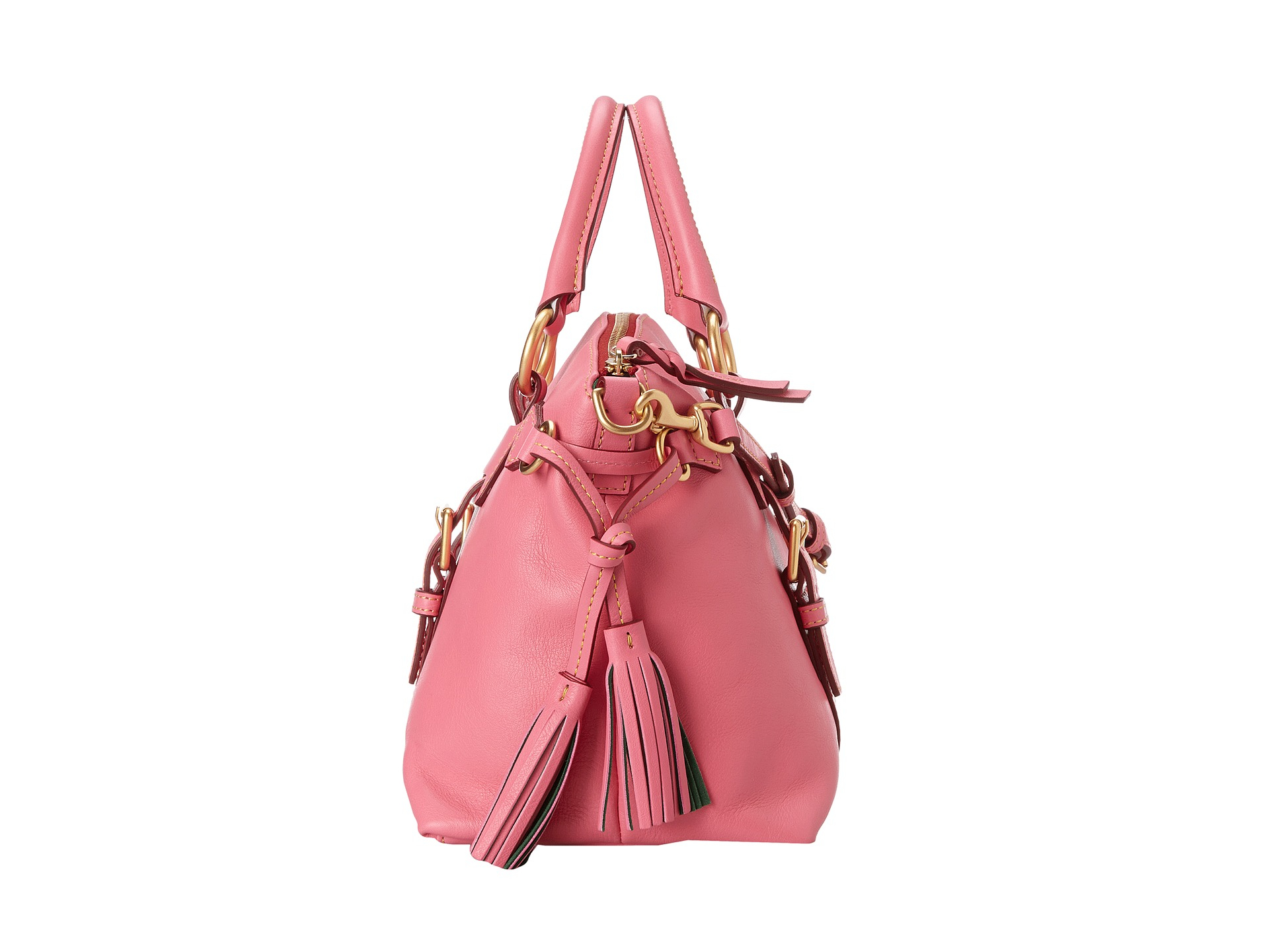 Dooney & Bourke Florentine Bristol Satchel in Pink