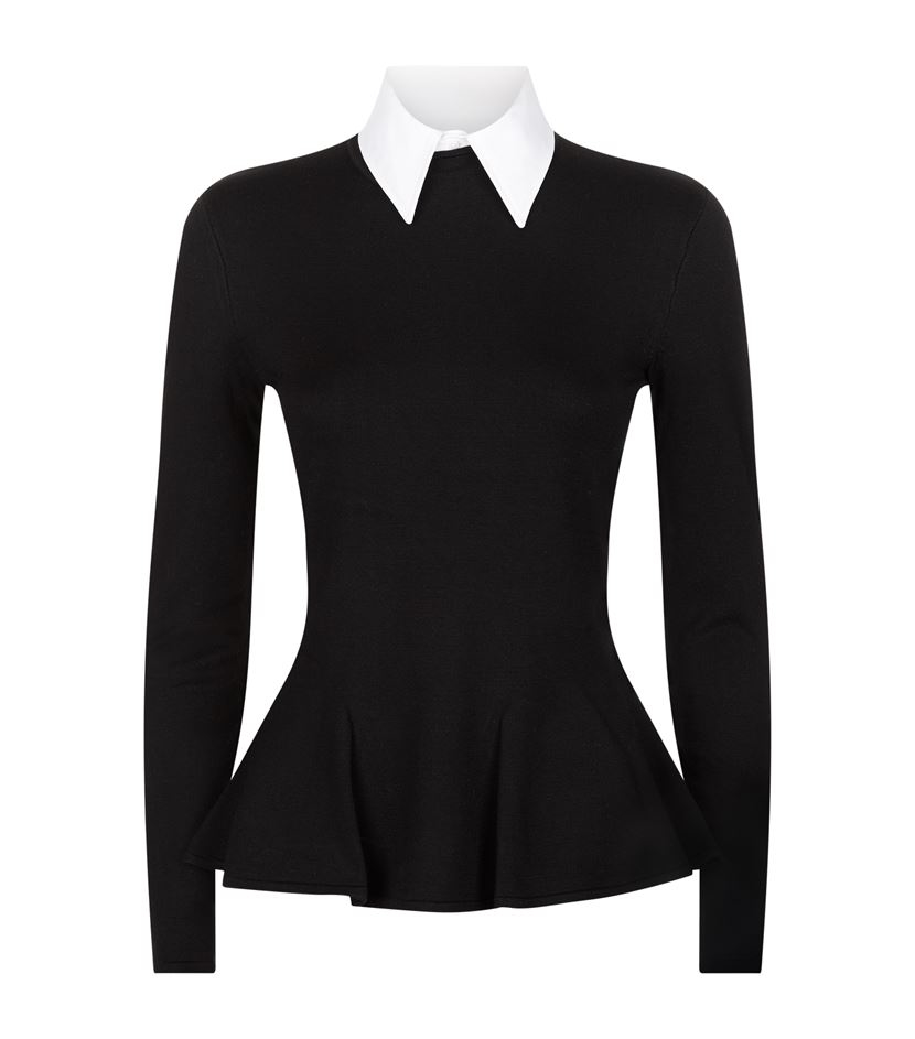 ralph lauren peplum top