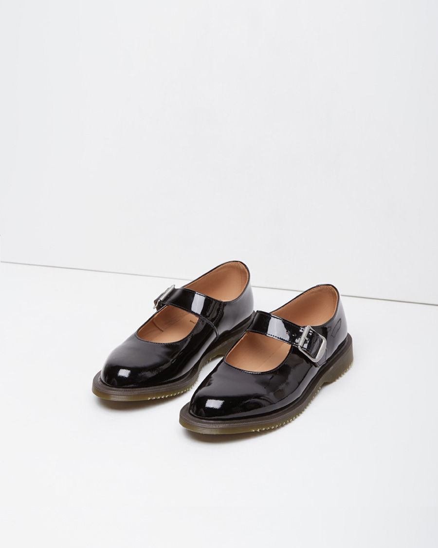 Comme des Garçons Dr Martens Mary Jane Shoe in Black | Lyst