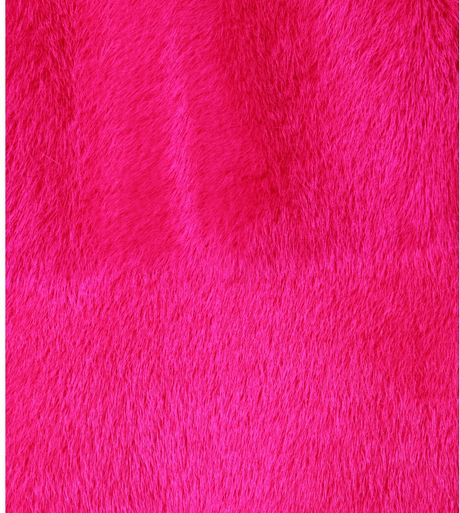 Saint Laurent Mink Fur Coat in Pink | Lyst
