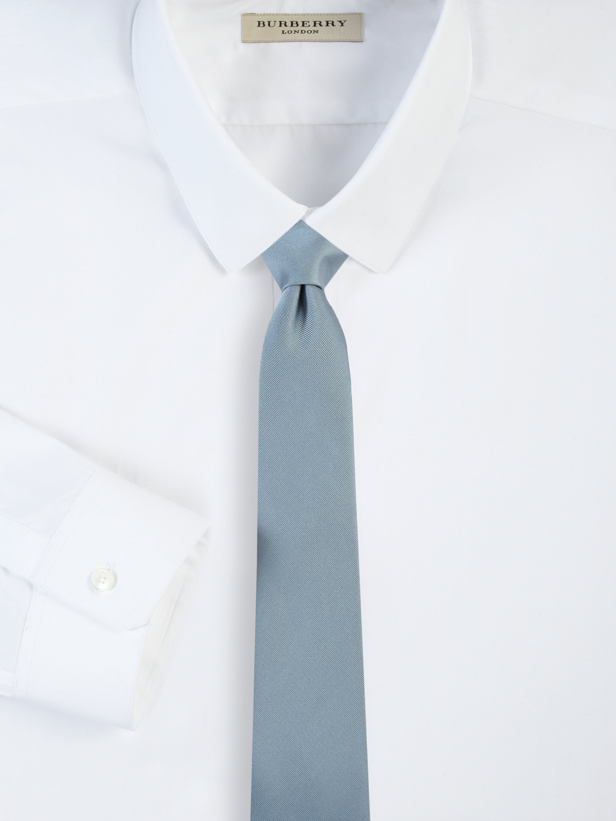 Burberry Rohan Silk Tie in Blue for Men - Lyst