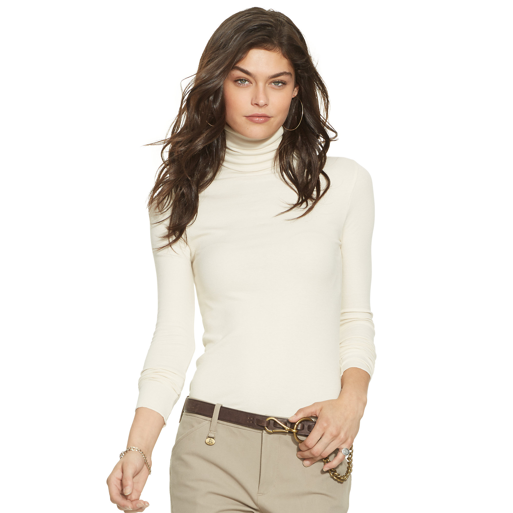 polo with turtleneck