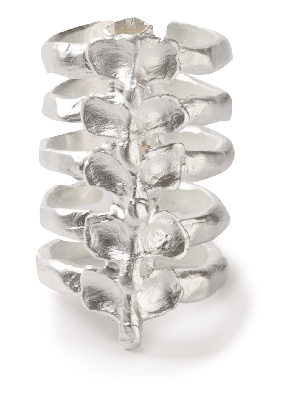 Bjorg Spine Ring in Metallic - Lyst