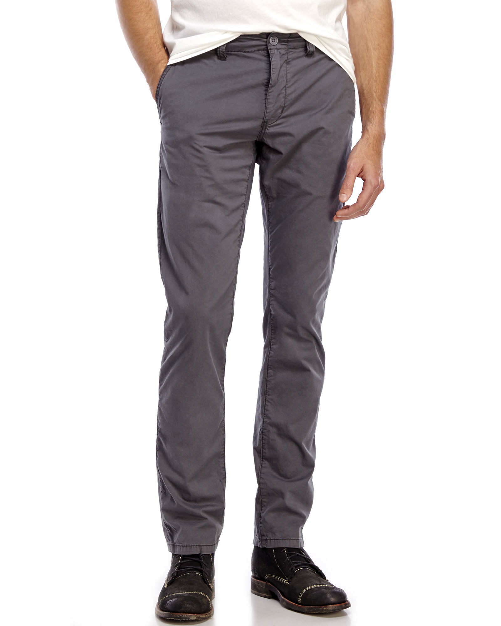 gray casual pants