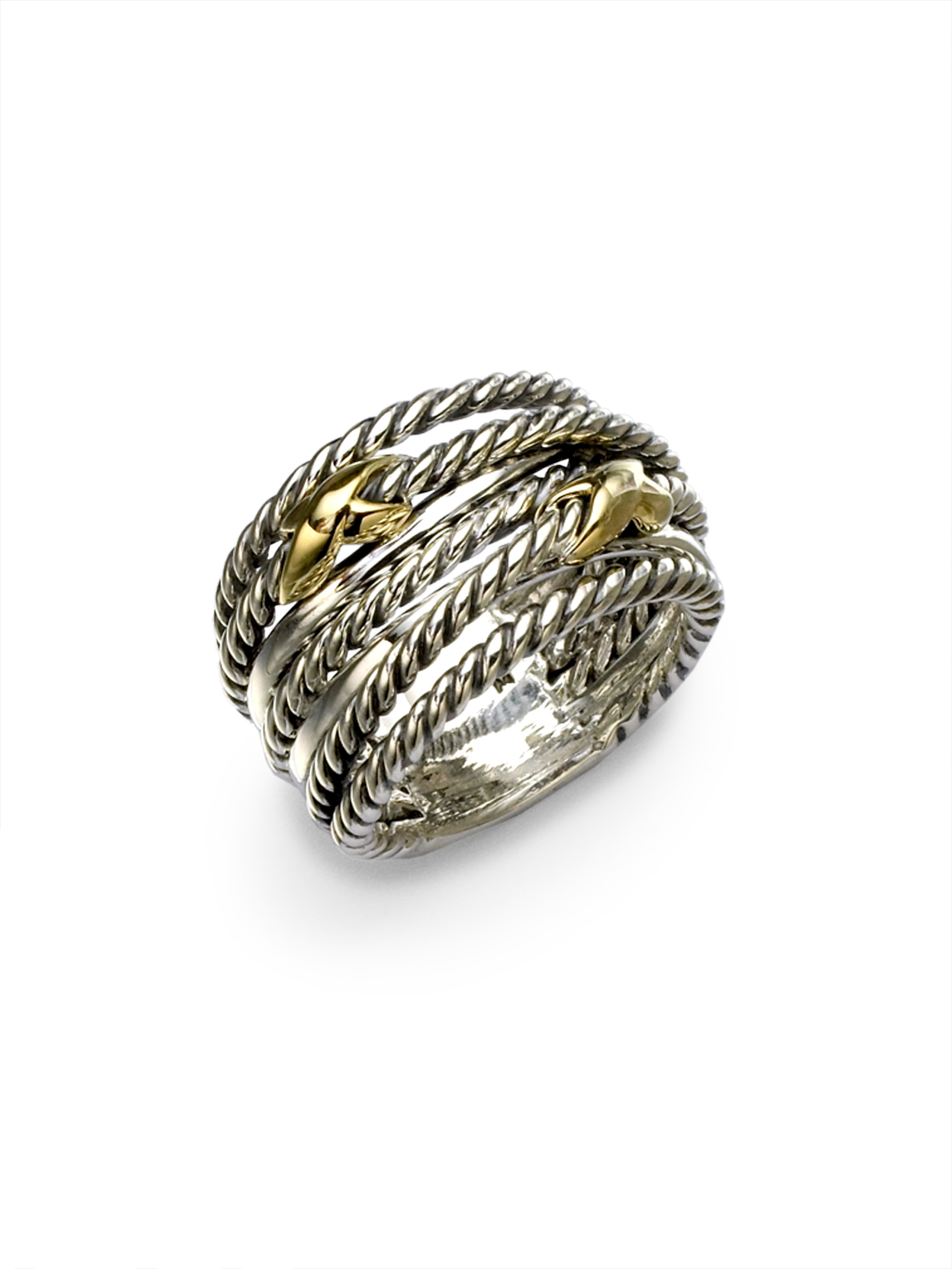 david yurman double x crossover ring
