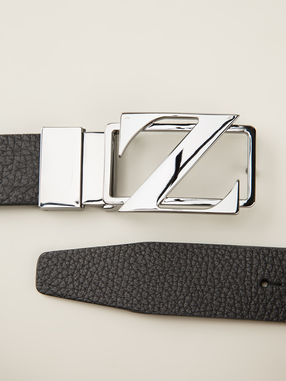 Ermenegildo Zegna Logo-Buckle Belt