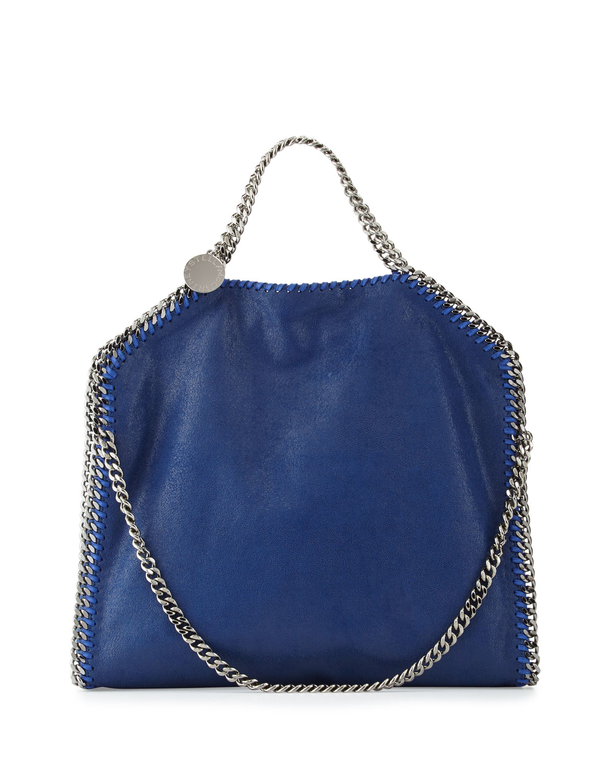 Lyst - Stella Mccartney Falabella Fold-over Tote Bag in Blue
