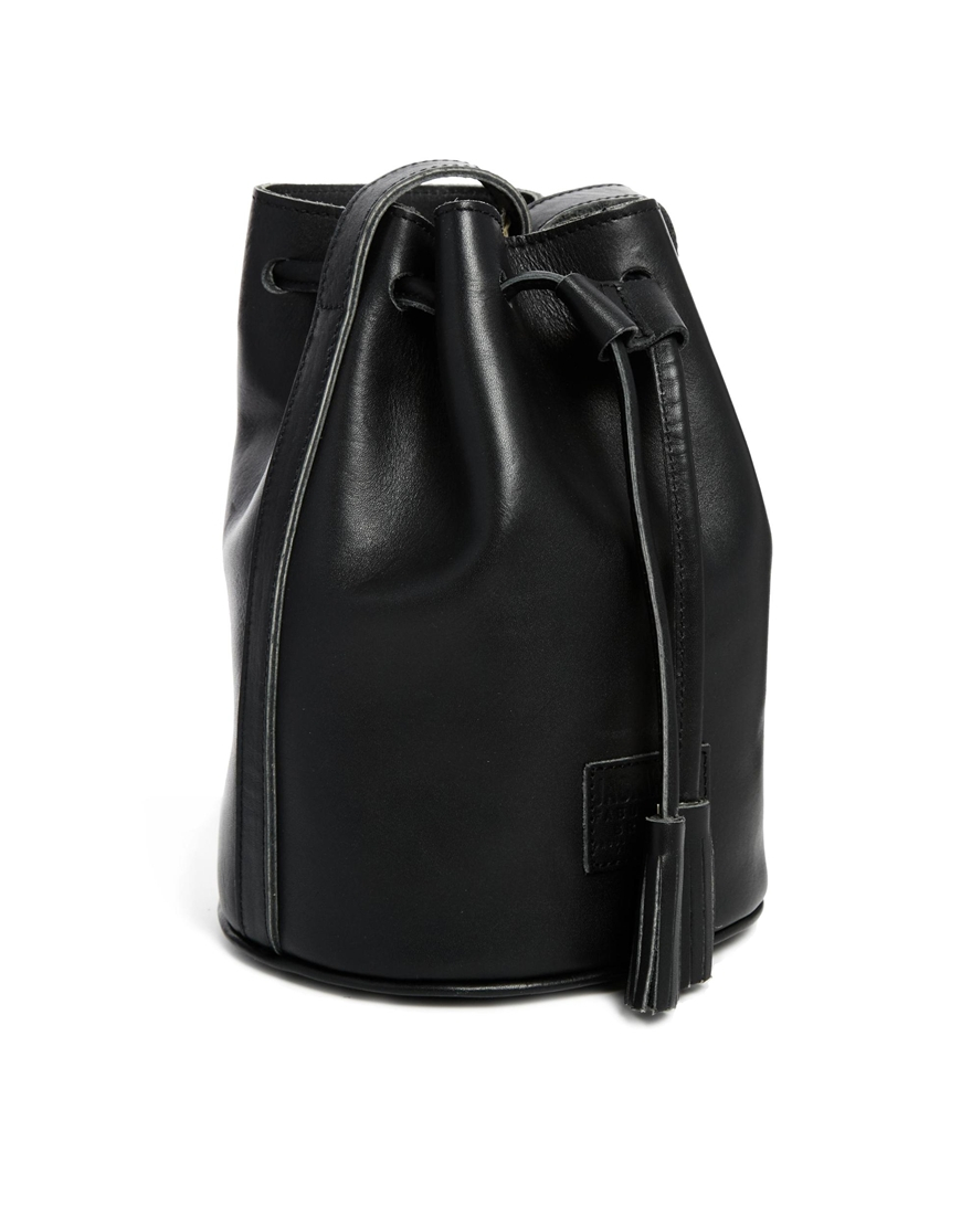 Lyst Jack wills Mini Leather Duffle Bag in Black