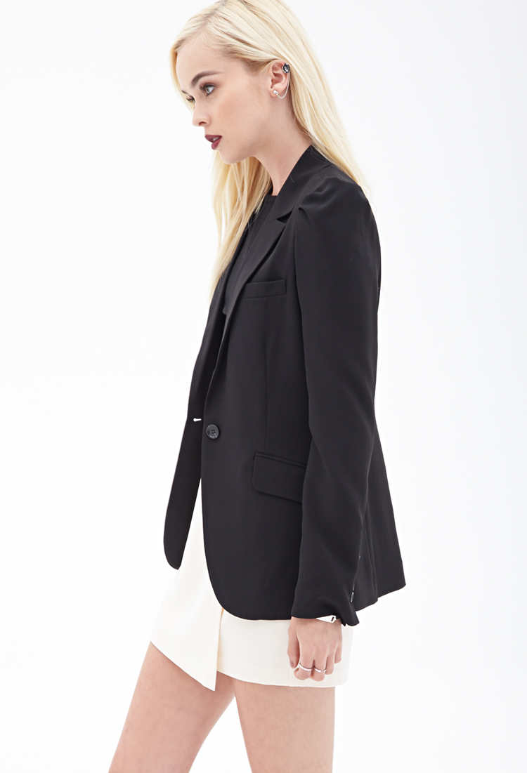 leather blazer forever 21