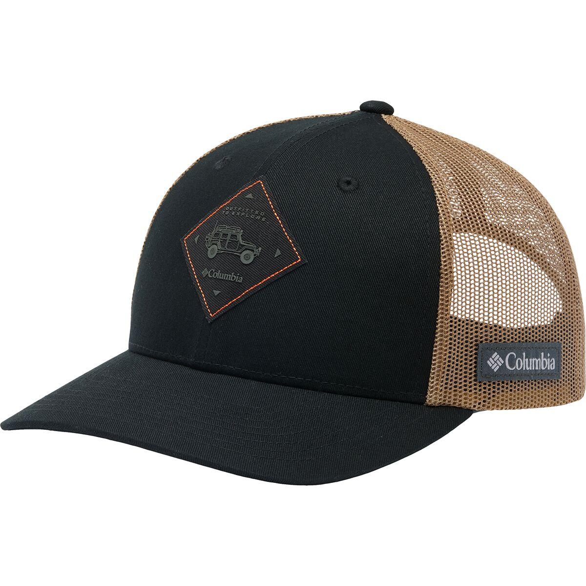 Columbia Mesh Snapback Hat in Black for Men | Lyst