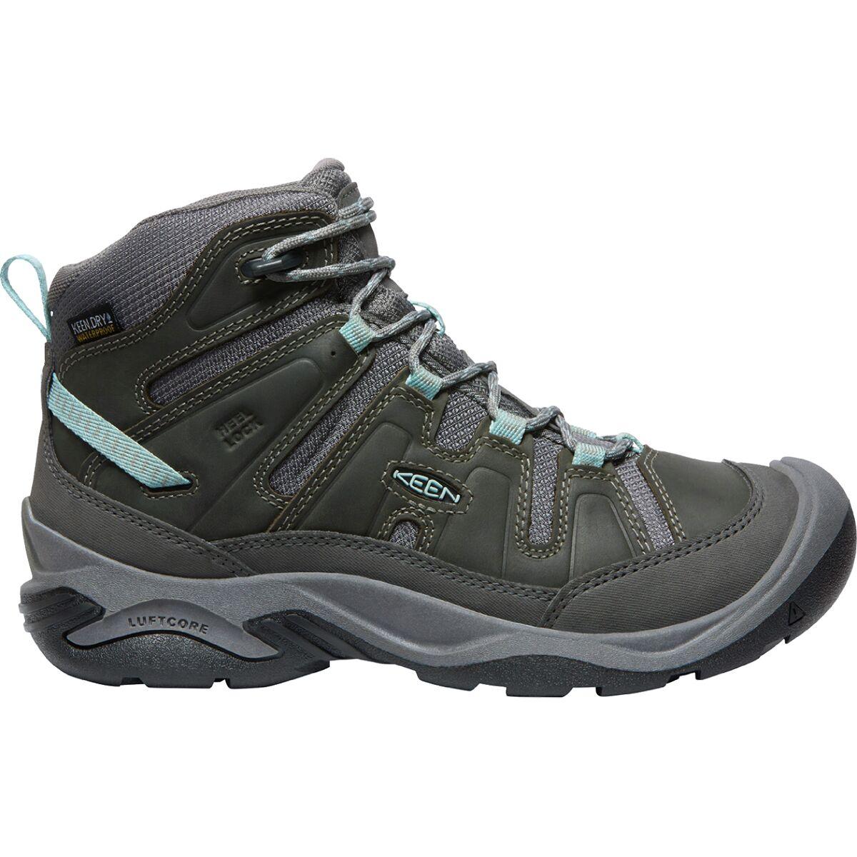 Keen Circadia Mid Waterproof Hiking Boot in Gray | Lyst