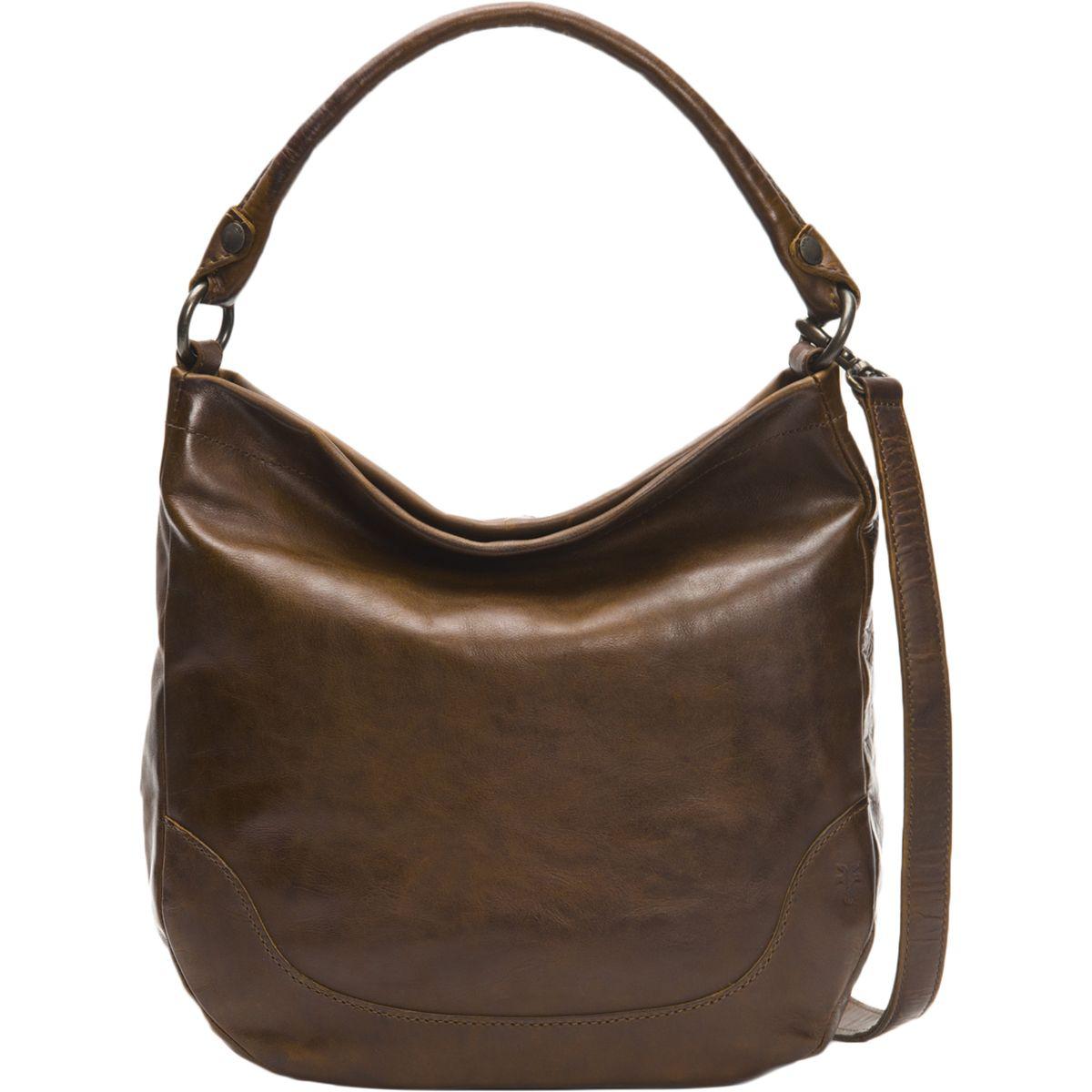 Frye Leather Melissa Hobo Bag in Dark Brown (Brown) - Lyst