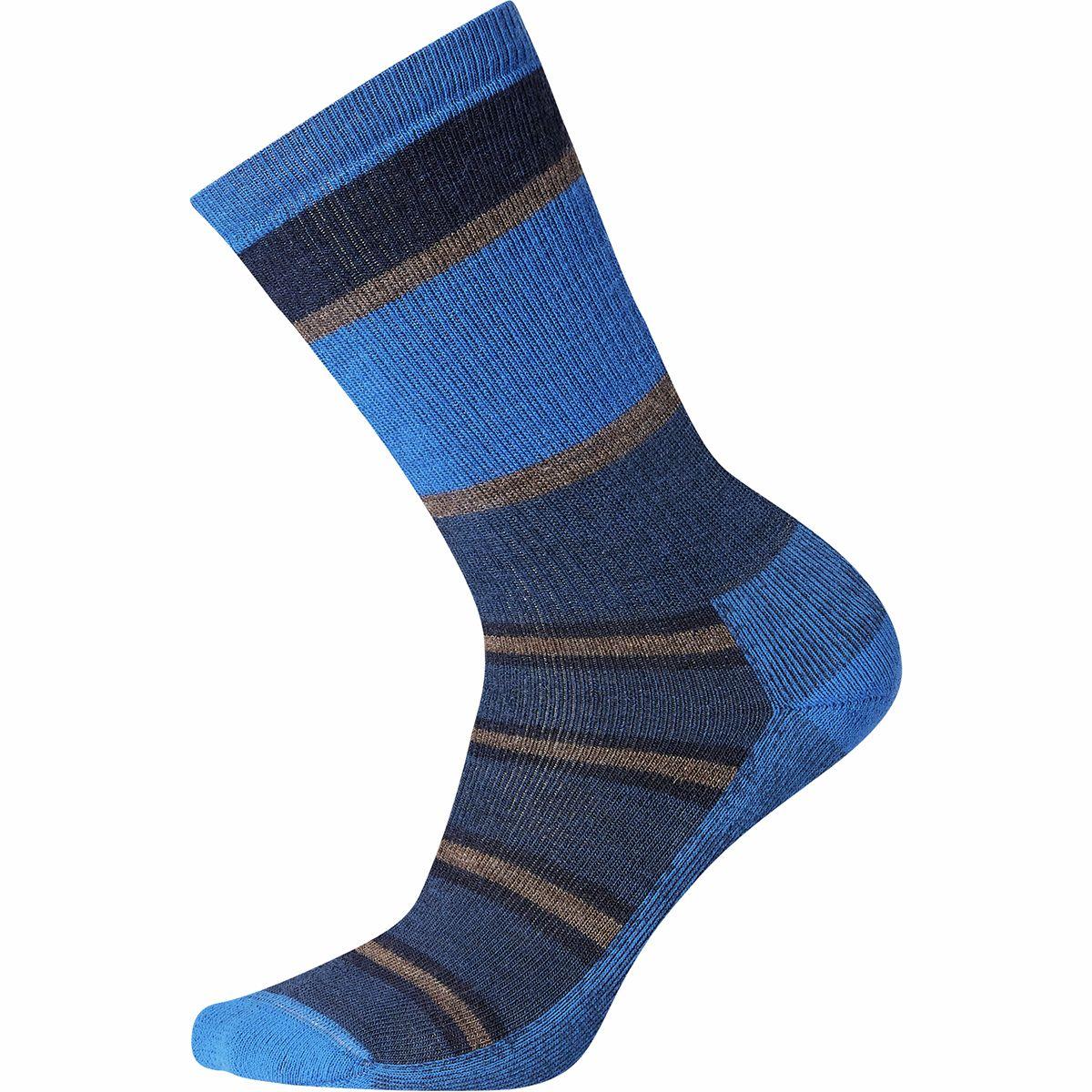 Smartwool Wool Hike Medium Stripe Crew Sock in Blue for Men - Lyst