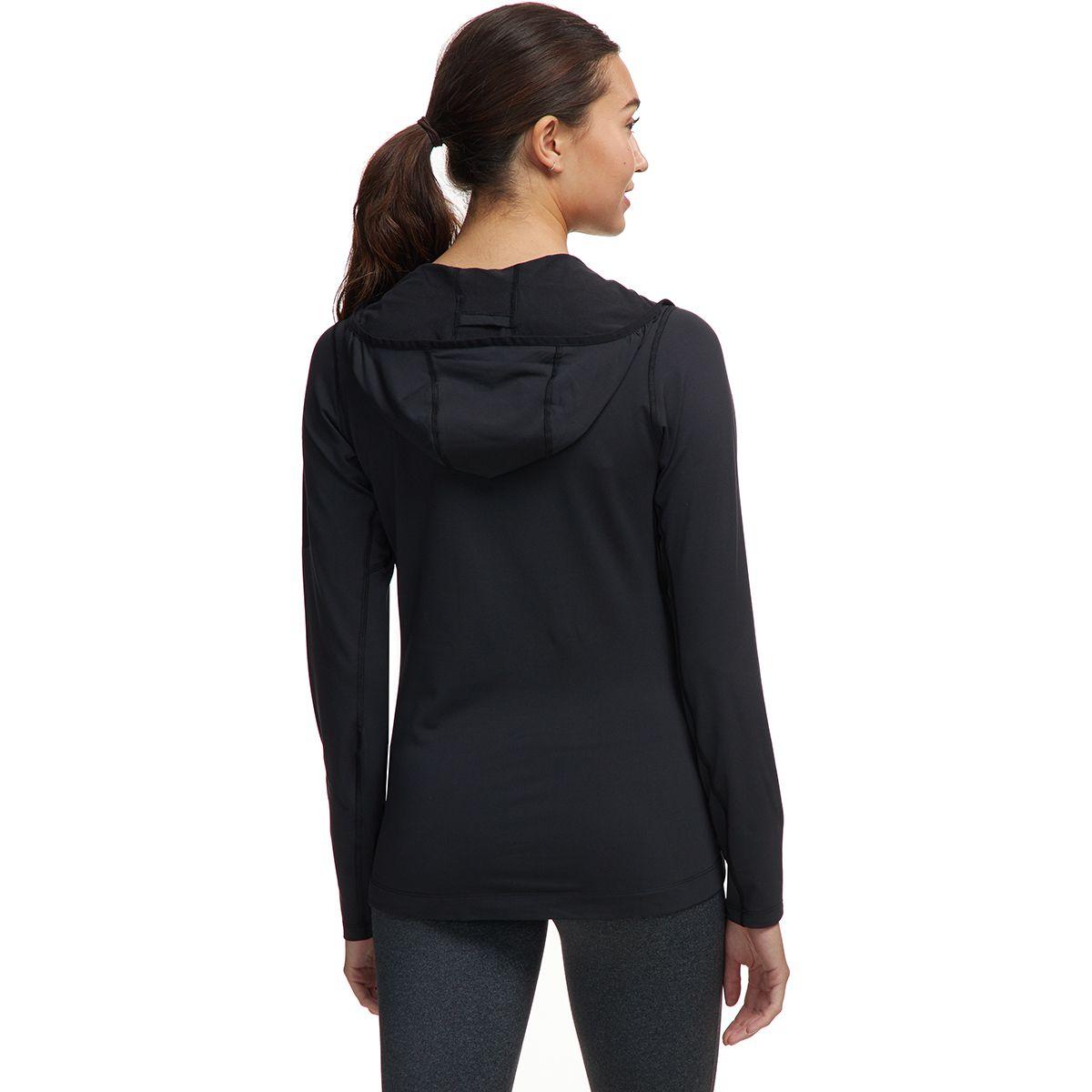 Rho lt hooded zip neck women's Clearance