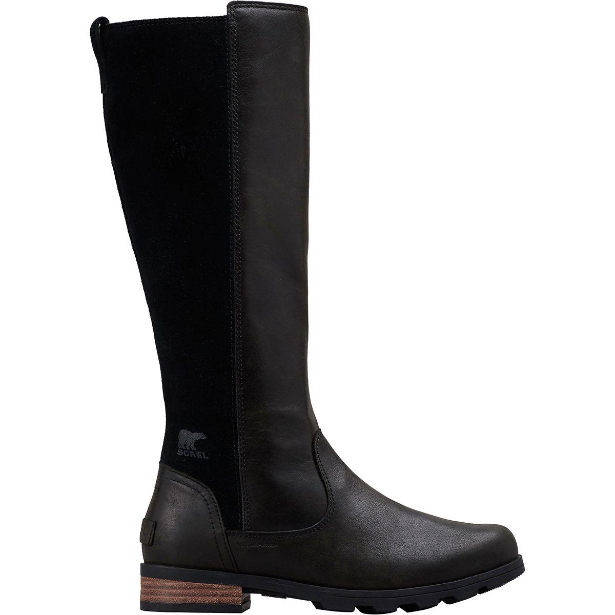 sorel out n about waterproof tall boots in black