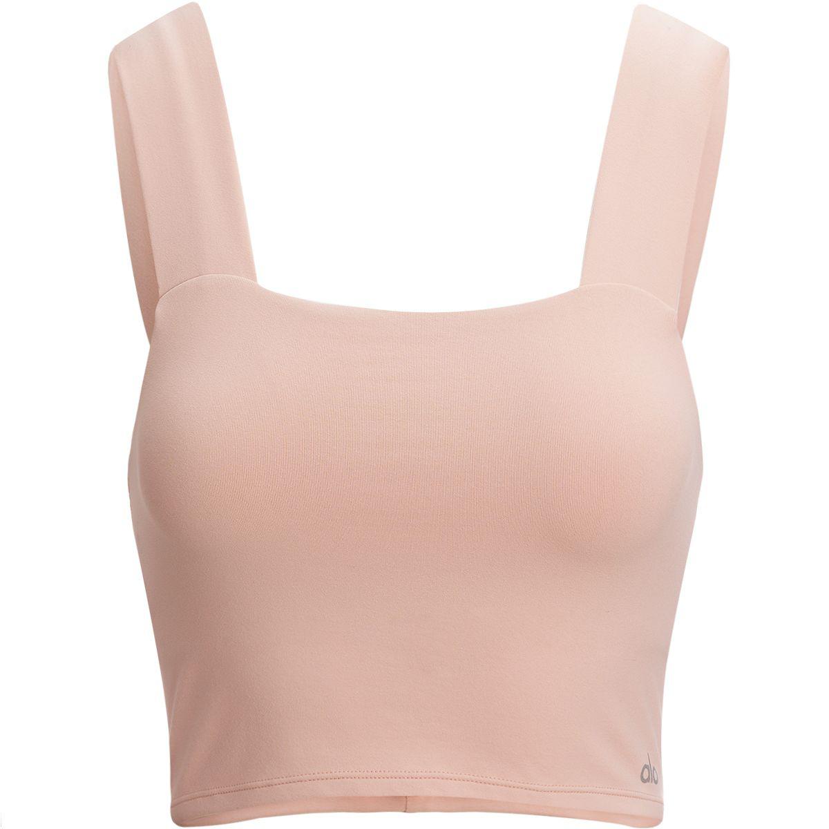 alo yoga bind fitted bra tank