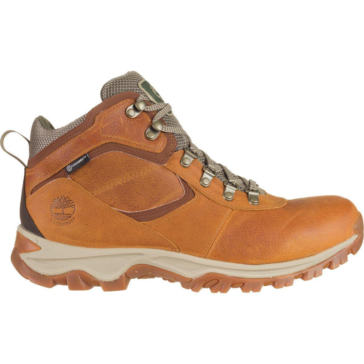 timberland mt maddsen mid leather waterproof hiking boots