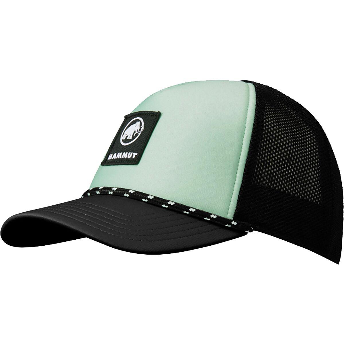 Mammut Crag Logo Trucker Cap in Green for Men | Lyst