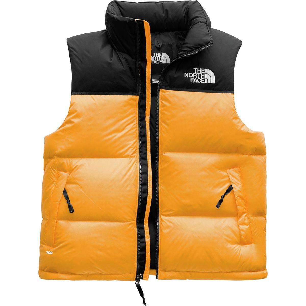 the north face 1996 retro nuptse jacket zinnia orange