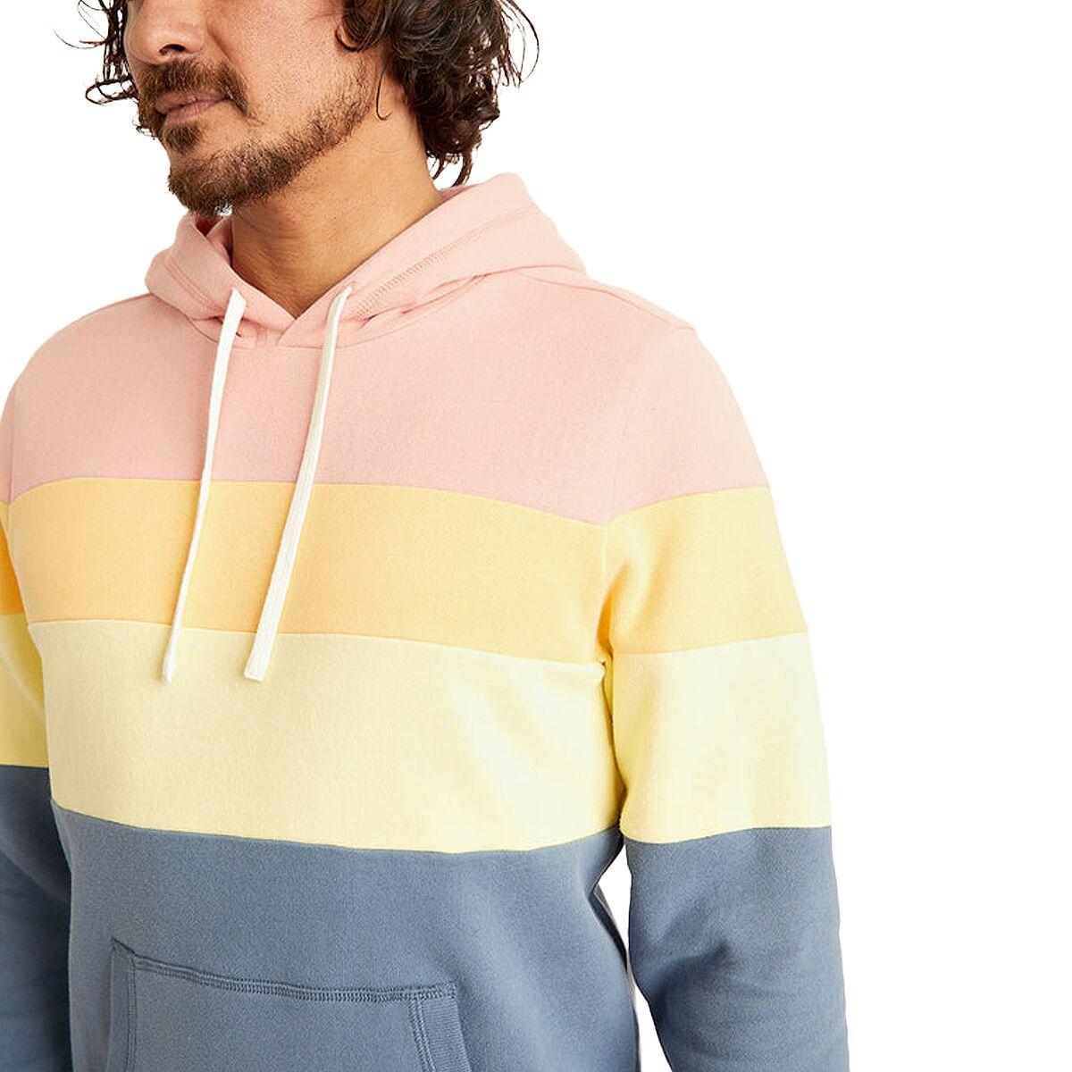 Marine Layer Colorblock Pullover Hoodie in Blue for Men Lyst
