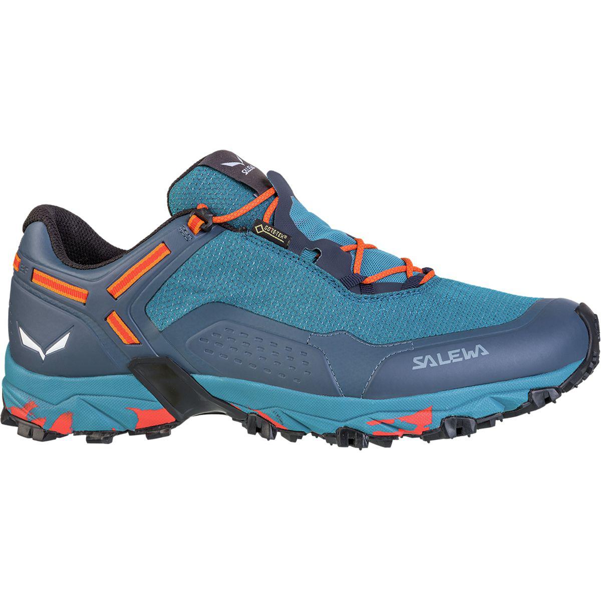 Salewa Lace Speed Beat Gtx Trail Running Shoe in Blue for Men - Lyst