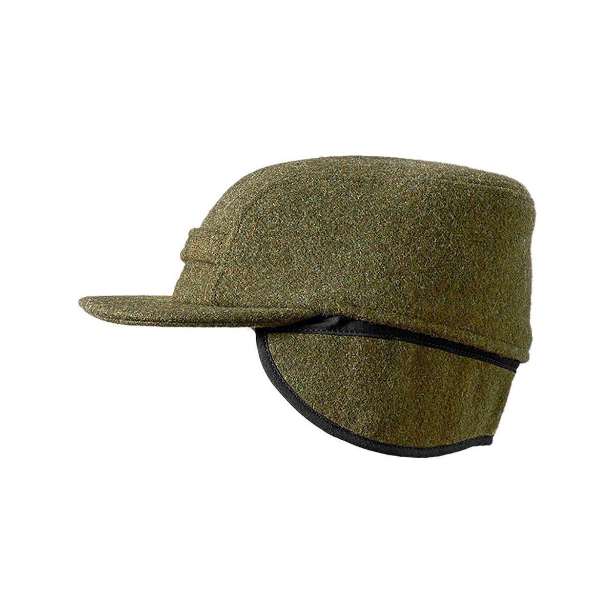 Filson Wool Mackinaw Cap in Forest 